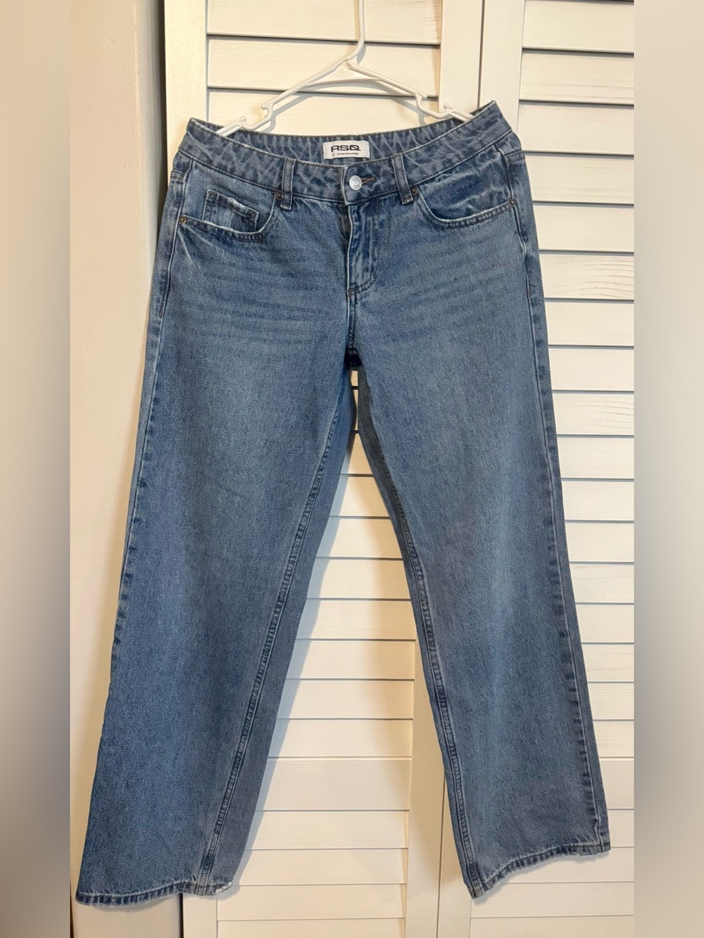 RSQ Women’s Low Rise Loose Straight Jeans